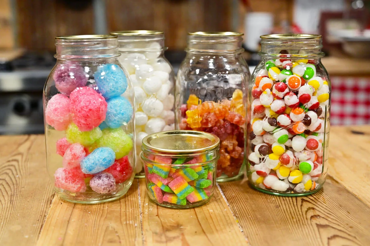 how to make freeze dried candy