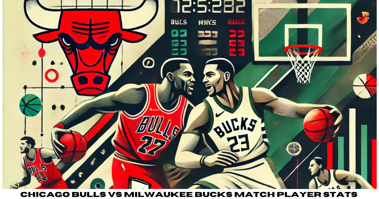 chicago bulls vs milwaukee bucks match player stats